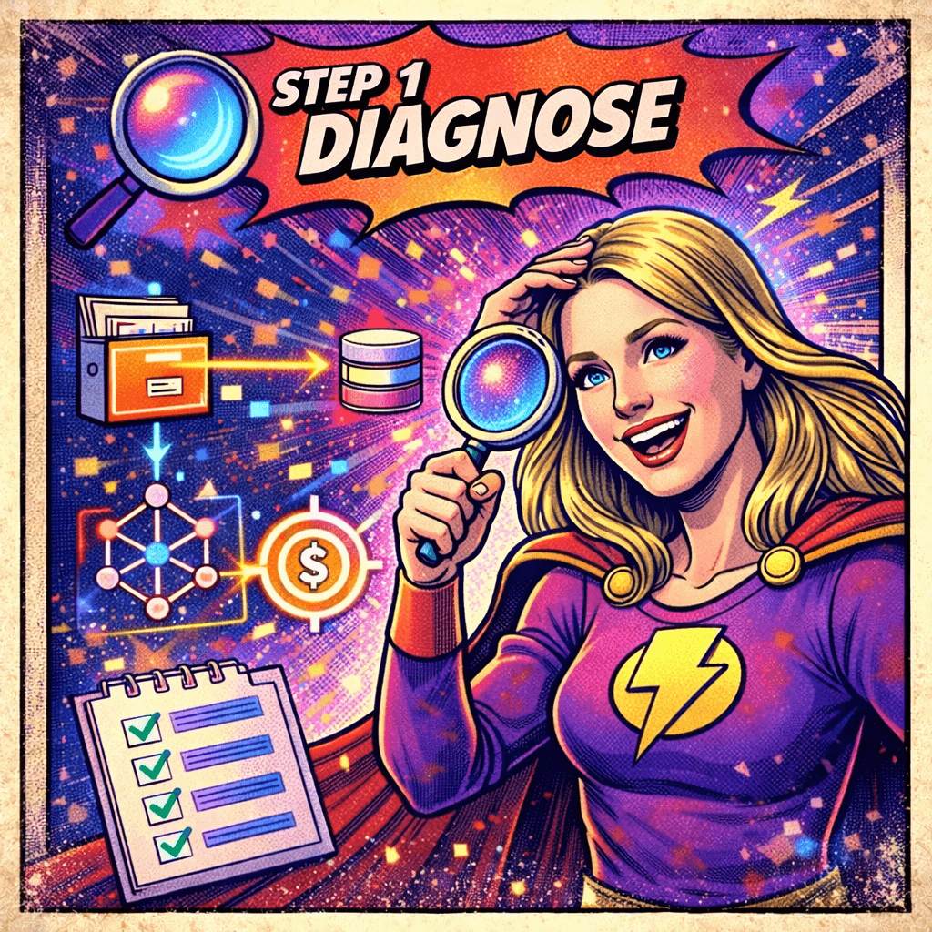 Diagnose → Find the leverage