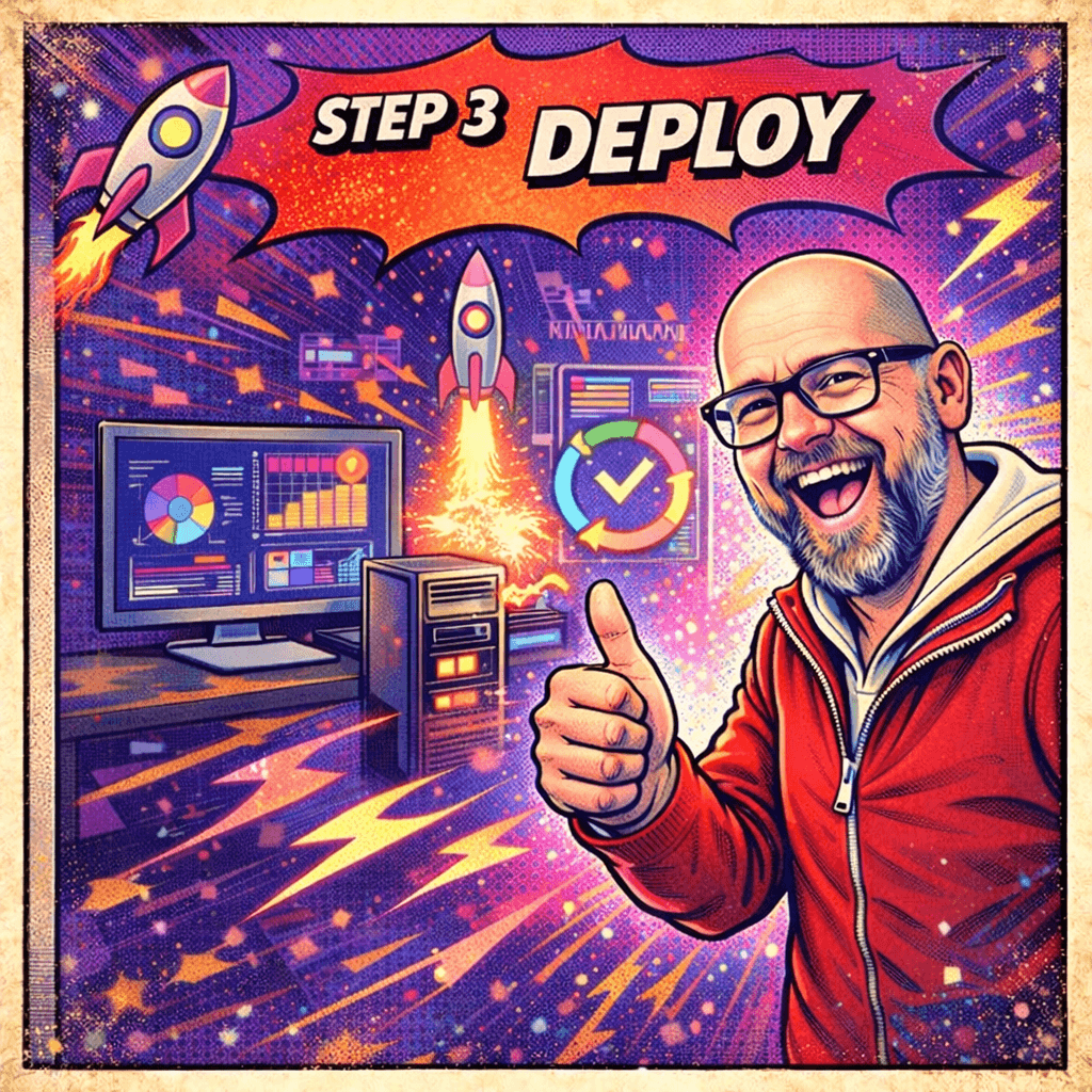 Deploy → Run it live